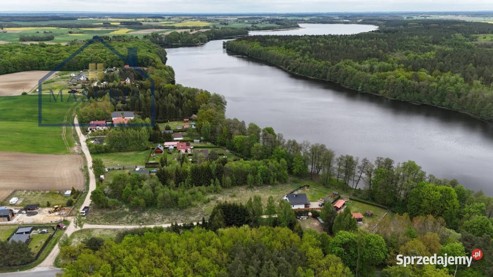 Działka rekreacyjna jeziorem Trupel Sprzedaż