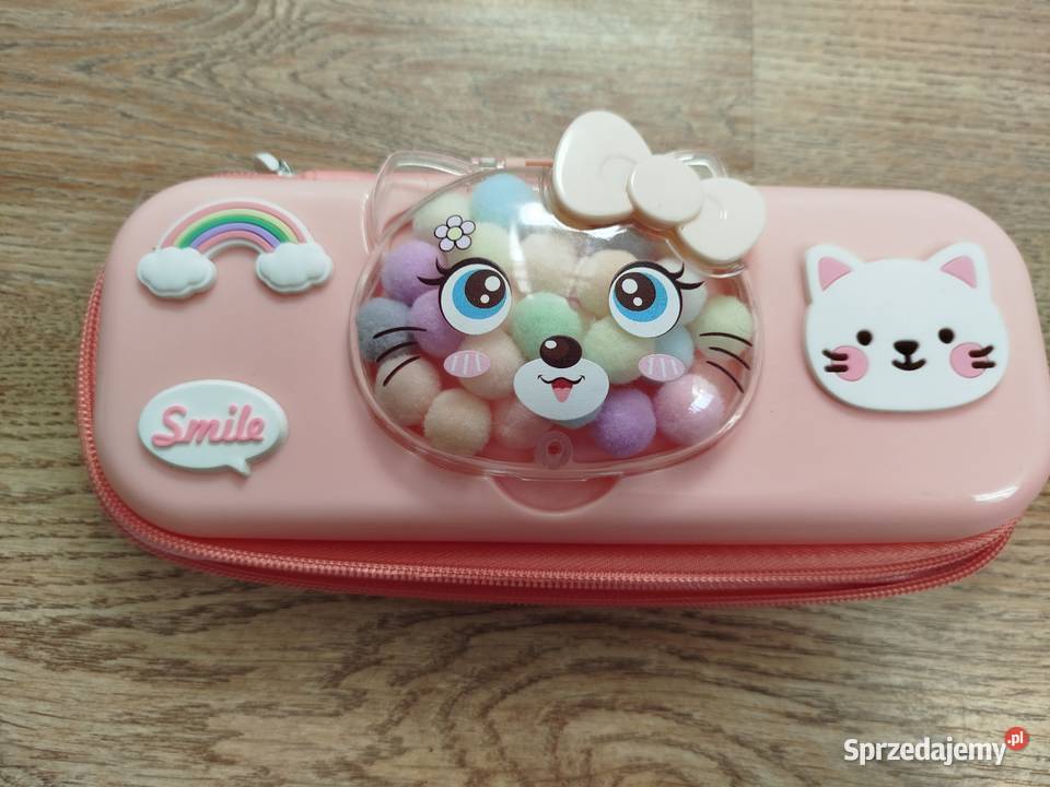 Astra Eva 3D Kitty Pink Piórnik szkolny piankowy