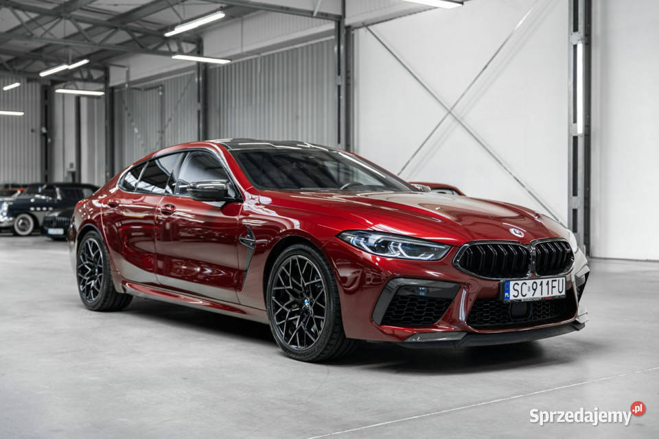 BMW M8 Competition Salon Polska Aventurine Red ogranicznik prędkości Węgrzce sprzedam
