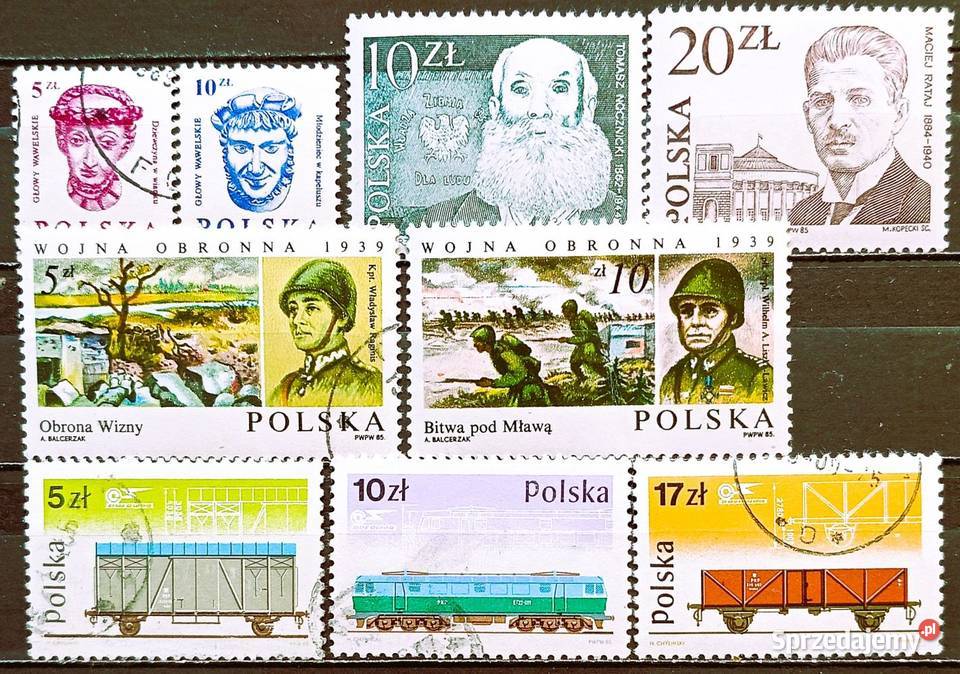 L Znaczki polskie 1985 kwartał III Leźnica Wielka-Osiedle