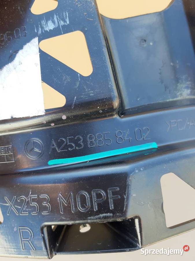 MERCEDES GLC W253 ŚLIZG ZDERZAKA PRAWY TYŁ Trzciel sprzedam