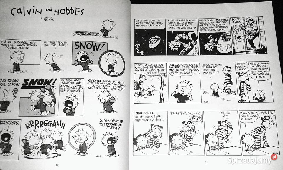 Calvin and Hobbes The Revenge of the BabySat Chełm
