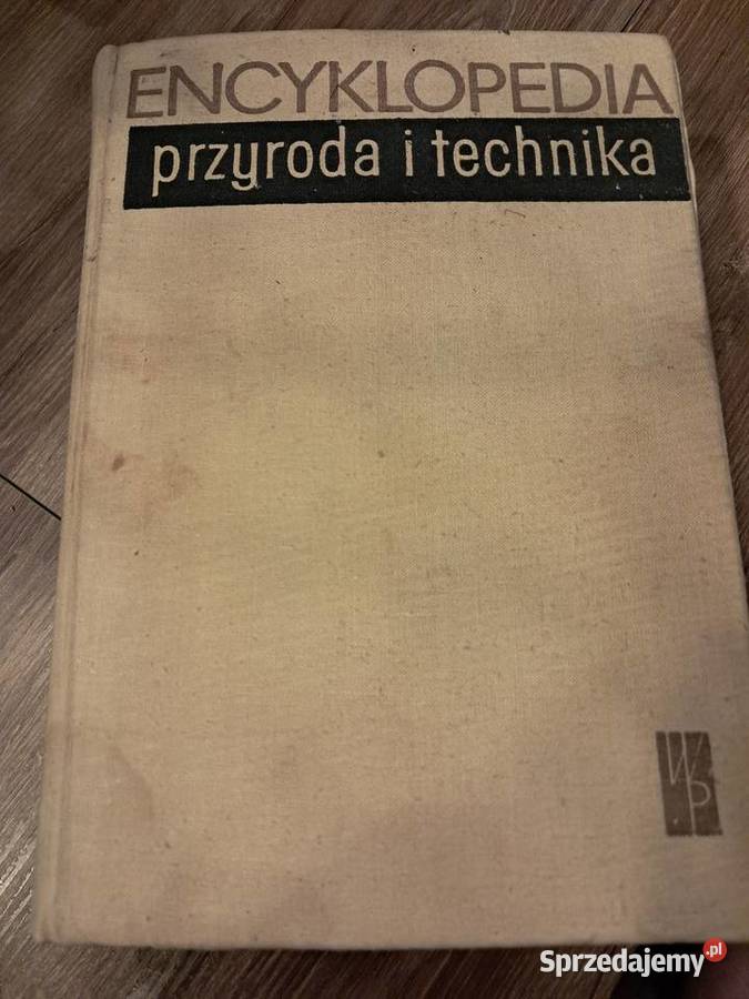 książka z 1969r encyklopedia przyroda i technika
