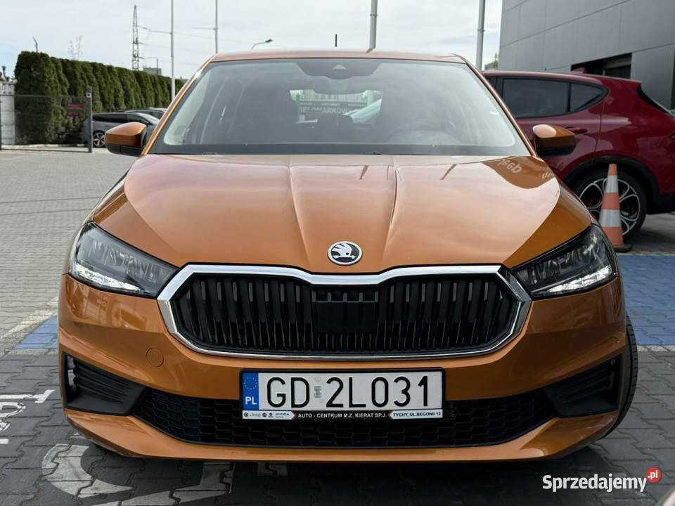 koda Fabia 10 80 Instalacja gazowa IV 2021 pomarańczowy Tychy