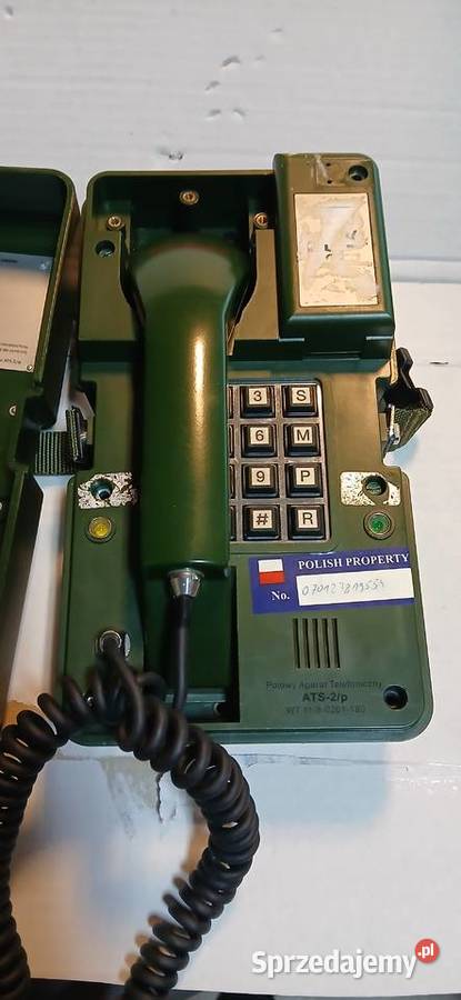 Aparat telefoniczny specjalny ATS2P MILITARIA Pozostałe Pozostałe Skierniewice