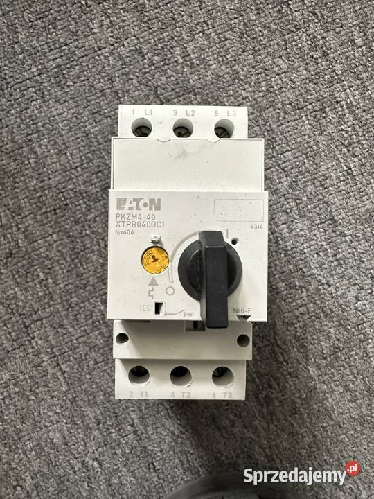 Wyłącznik silnikowy PKZM440 3P 20kW 3240A 222354 Łódź