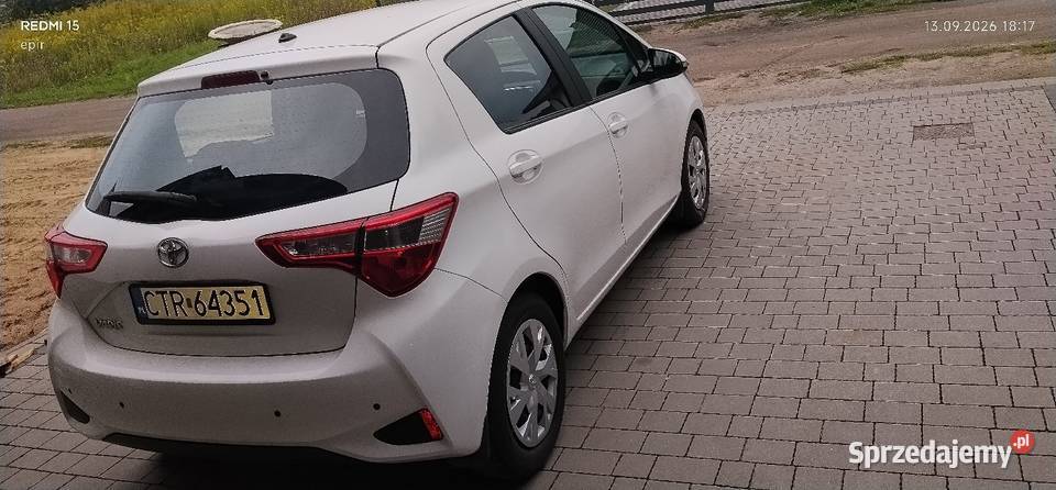 Toyota Yaris 2017 FL Toruń Kamera Dotyk Asystent