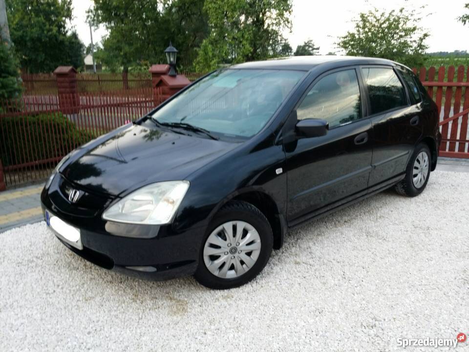 Honda Civic VII 2003r KLIMA 5 Drzwi Ekonomiczna Kłyż