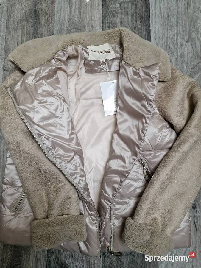 Kurtka Bomberka Pikowana Baranek XS S m Zimowa  Kurtki i płaszcze Żywiec
