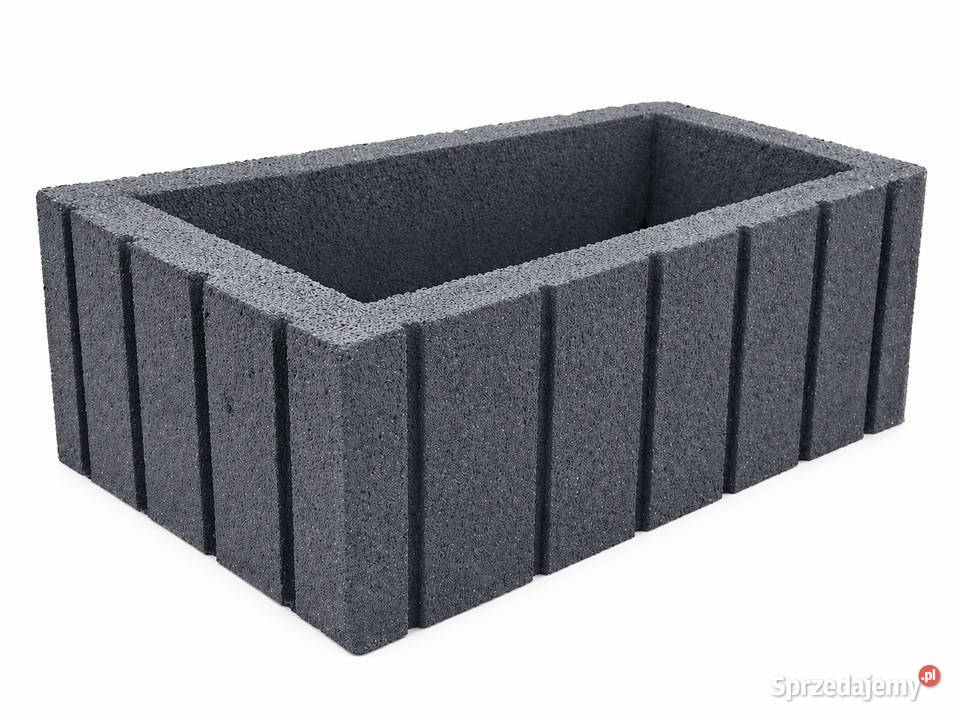 Donice betonowe 60x40x20h Gazony ogrodowe