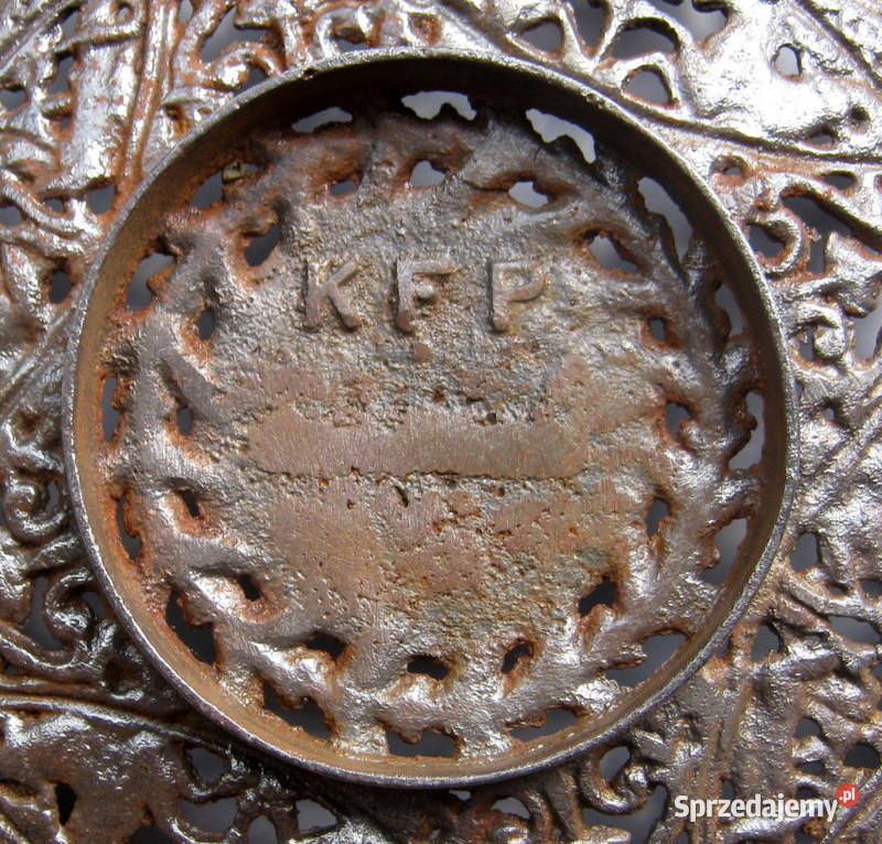 Patera żeliwna sygnowana Kraków sprzedam