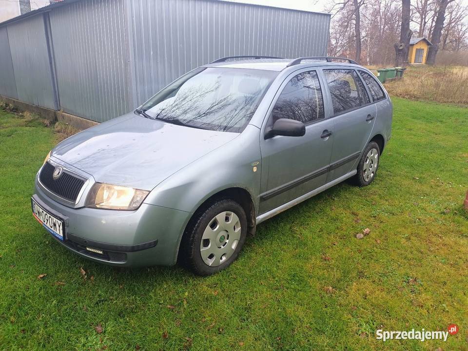 Skoda Fabia 19 TDI 130 niebieski