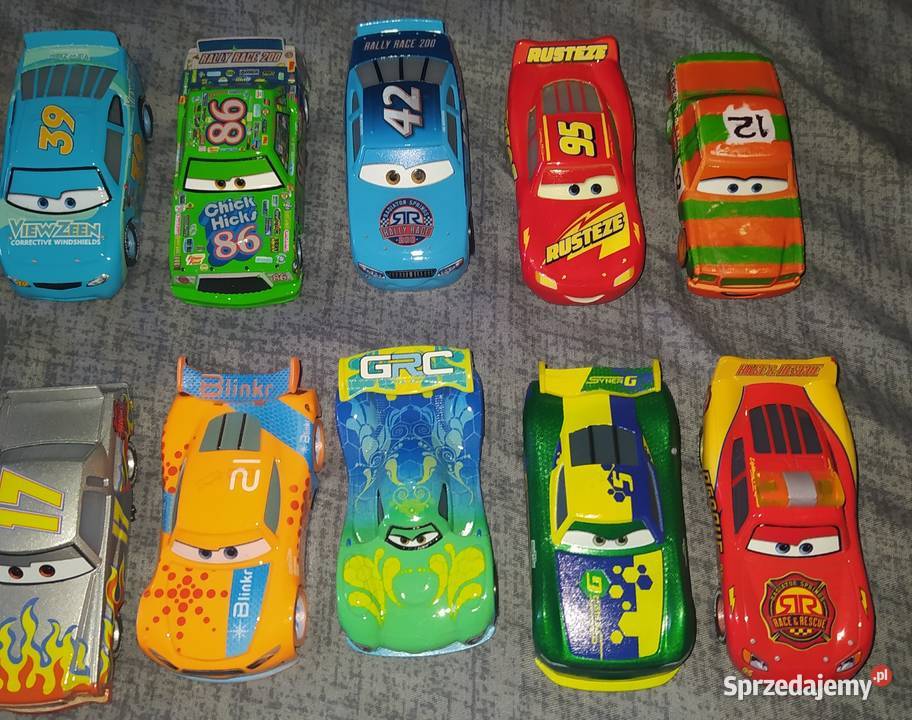 Disney Pixar Cars Auta Mattel 56 sztuk Dla Dziecka Gdańsk