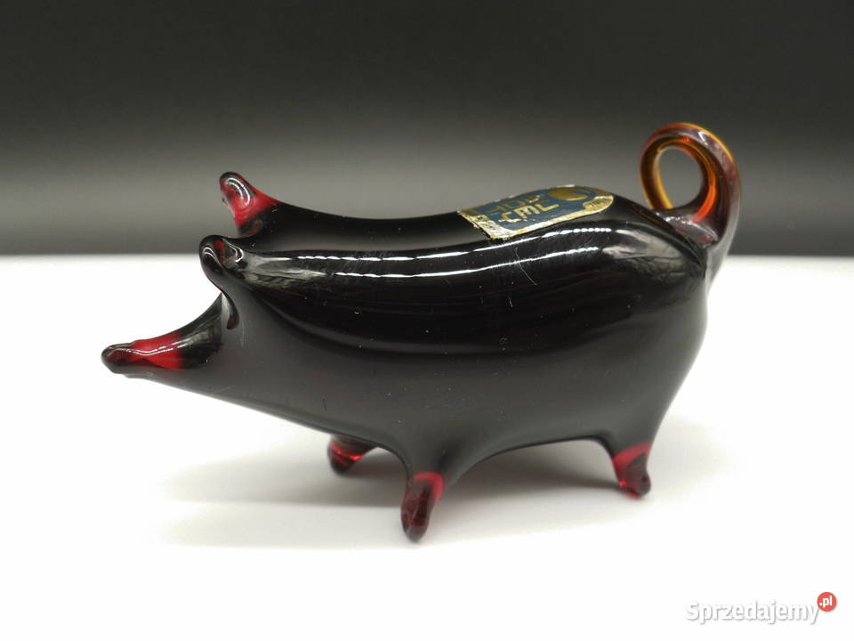 Figurka świnka Huta Sudety Horbowy Porcelana i szkło wielkopolskie Raszków
