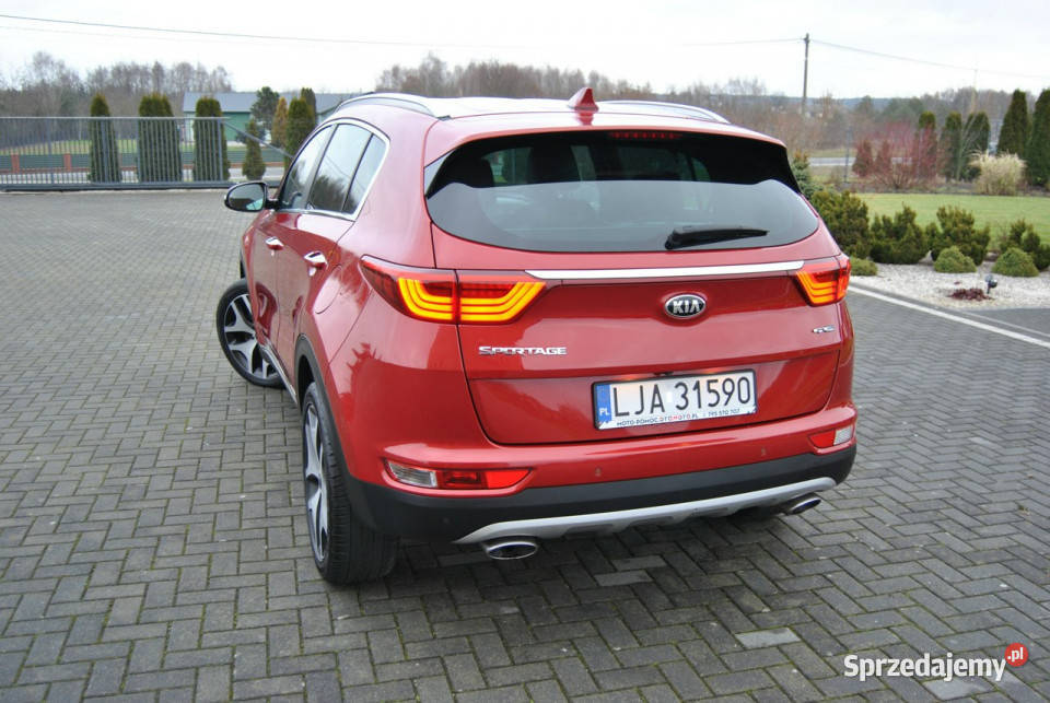 Kia Sportage GTline Kamera cof SKÓRA LEDY GPS nieuszkodzony