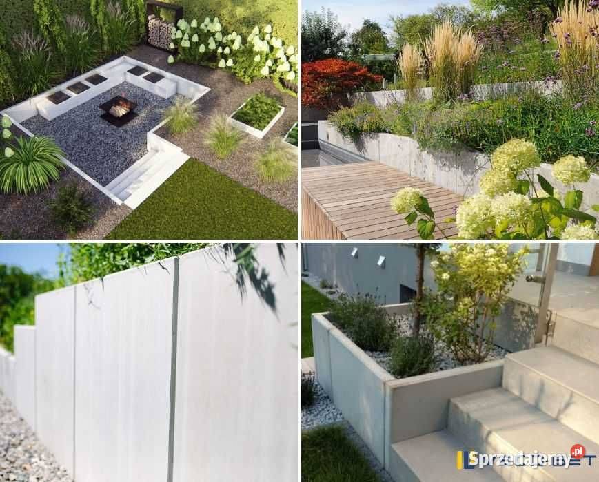 Mur oporowy L ściana oporowa mury oporowe T Mińsk Mazowiecki