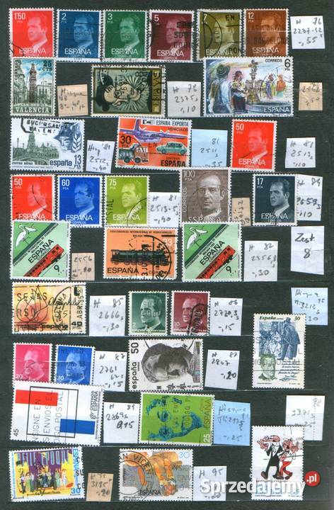 Zn Hiszpania Mi 849 kas 1939 Gliwice