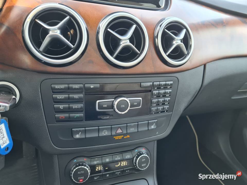 Mercedes Benz B250 Benzyna Automat Skóry Pakiet podgrzewane fotele Olsztyn