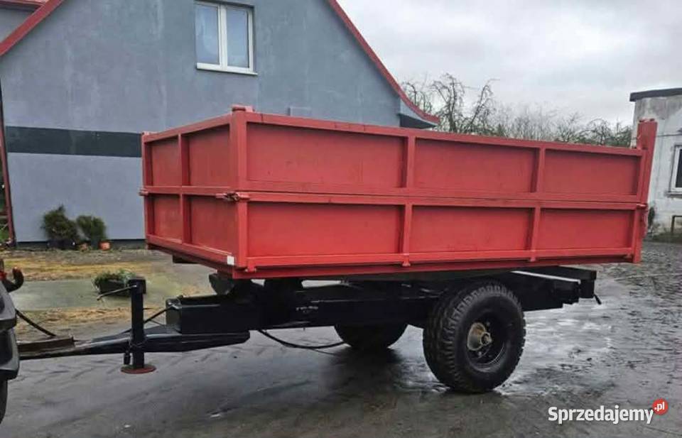 Przyczepa Wywrotka kujawsko-pomorskie Wierzchucin Królewski