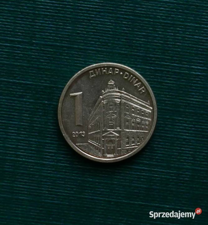 SERBIA 1 dinar 2013r Gliwice