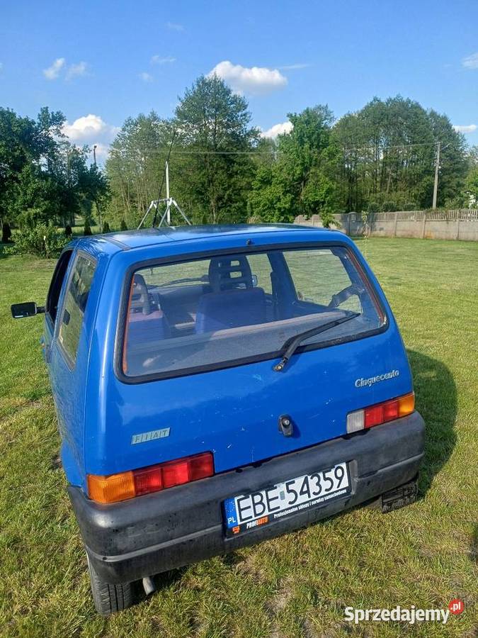 Fiat Cinquecento 700 1995r Drużbice-Kolonia