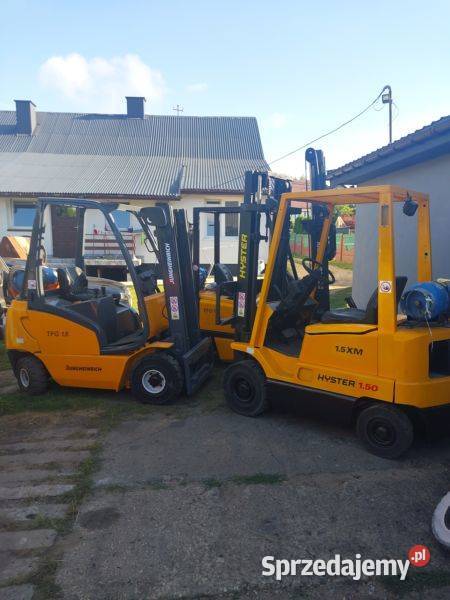 wózek widłowy HYSTER JUNGHEINRICH lpg automat