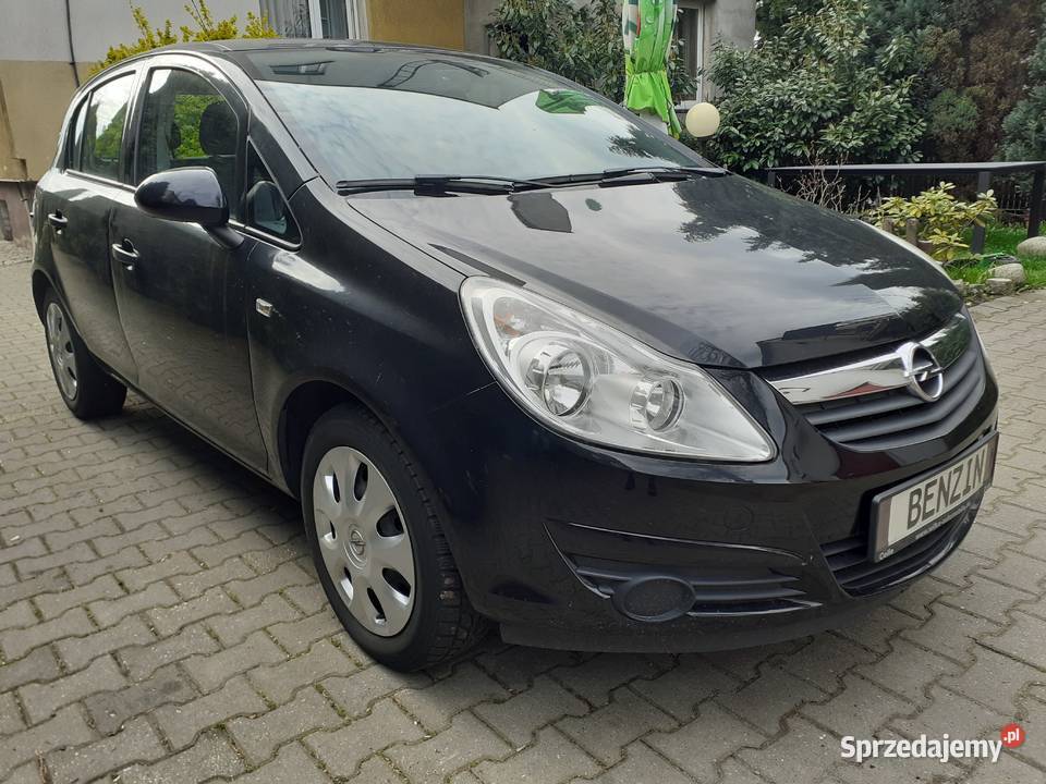 Opel Corsa D 10i1105 DrzwiKlimaCzarny Met z nieuszkodzony Gliwice