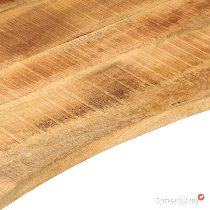 Blat biurka z wycięciem 90x60x25 surowe drewno Meble Warszawa