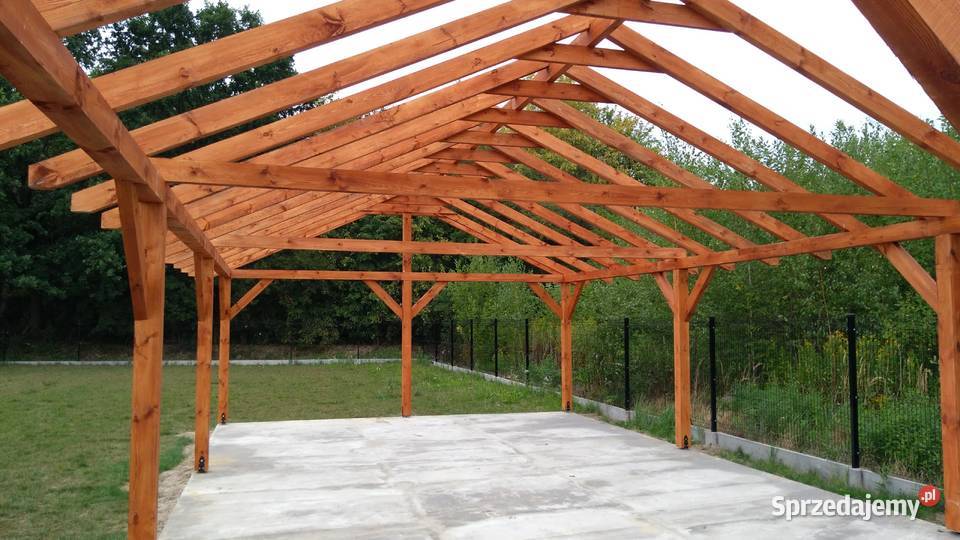 Wiata drewniana 12 x 6 Kozienice