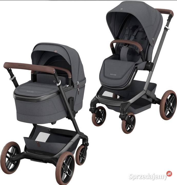 Wózek MaxiCosi Fame 2w1 Twillic Graphite śląskie