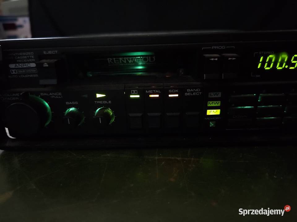 Radioodtwarzacz radio samochodowe Kenwood kaseta Bakałarzewo
