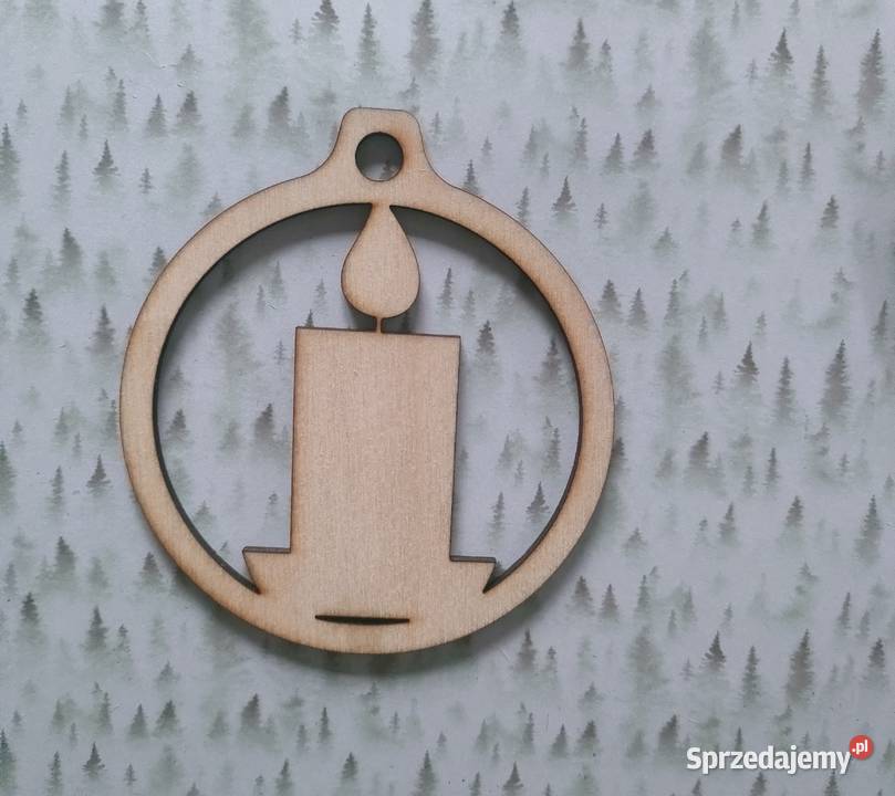 bombka sklejka 10 decoupage scrapbooking mod16