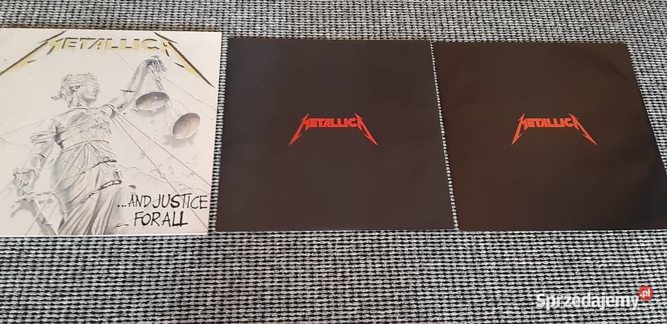 METALLICA and JUSTICE FOR ALL 2LP 1988 idealna Jastrzębie-Zdrój
