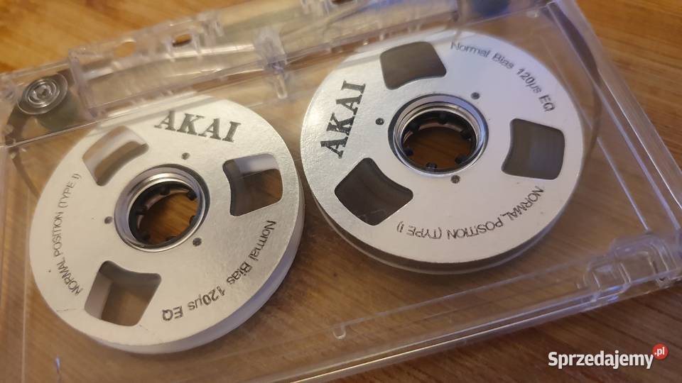 Kaseta Szpulki SREBRNA reel to reel Lublin