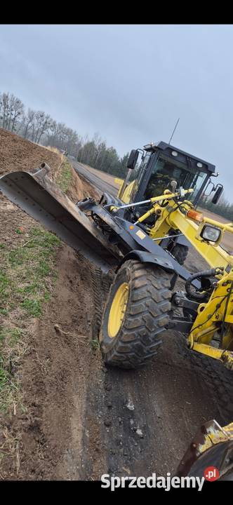Wynajem Równiarki Drogowej z Systemem