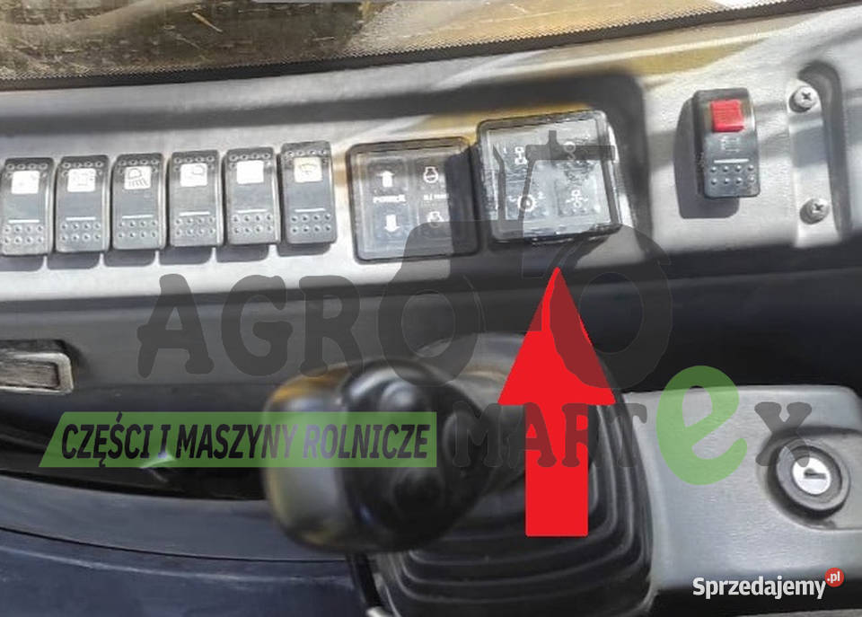 6555840 KLAWIATURA MH CNH Części zamienne Wichrów