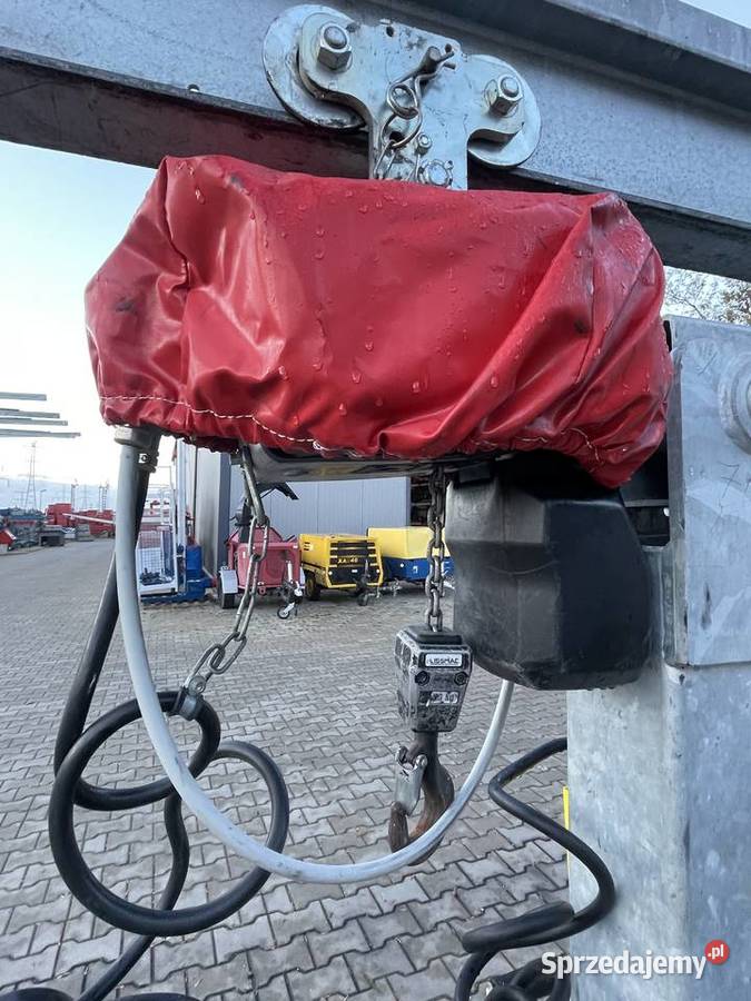Minidźwig Dźwig LISSMAC LMK 400 TFE minikran wielkopolskie Ślesin