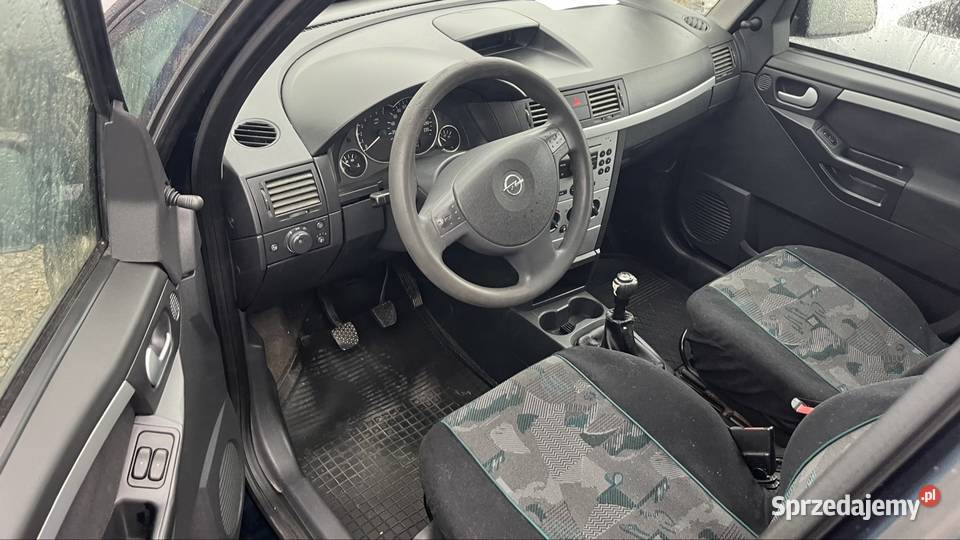 Opel Meriva 16 Gaz sekwencja 2005r zielony Wieliczka