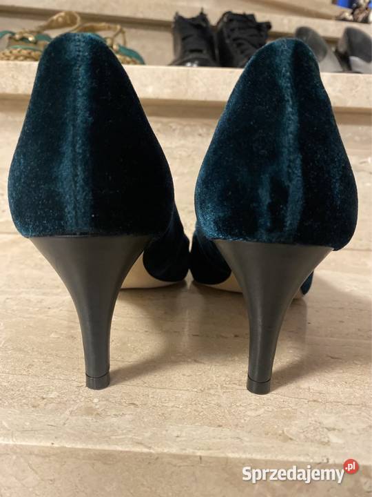 KAZAR szmaragdowe czółenka r 38 Kraków