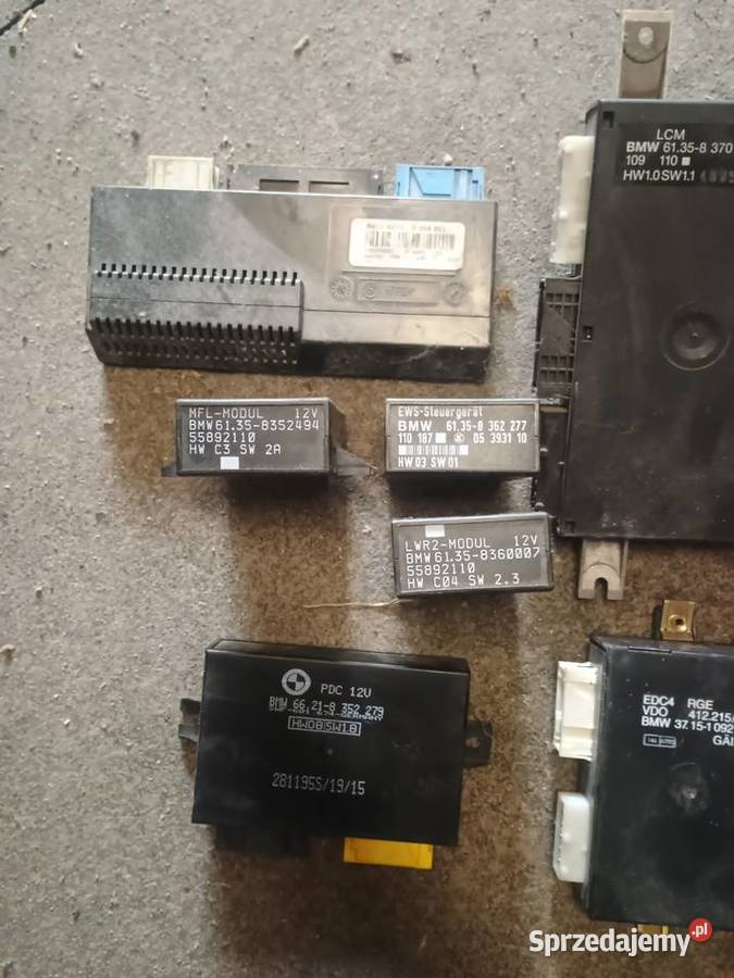 Części bmwe38 moduły komputery nawigacja małopolskie Jasień