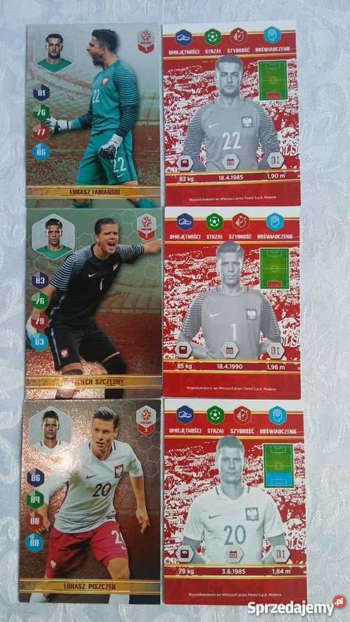 karty dumni z naszych 2018 biedronka Lewandowski Pozostałe warmińsko-mazurskie