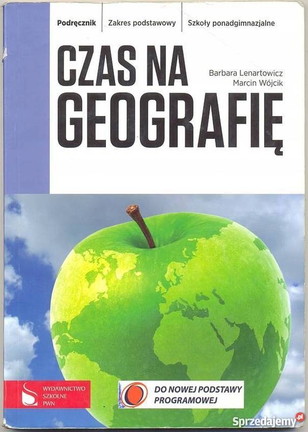 CZAS NA GEOGRAFIĘ PODRĘCZNIK LENARTOWICZ kujawsko-pomorskie Grudziądz sprzedam