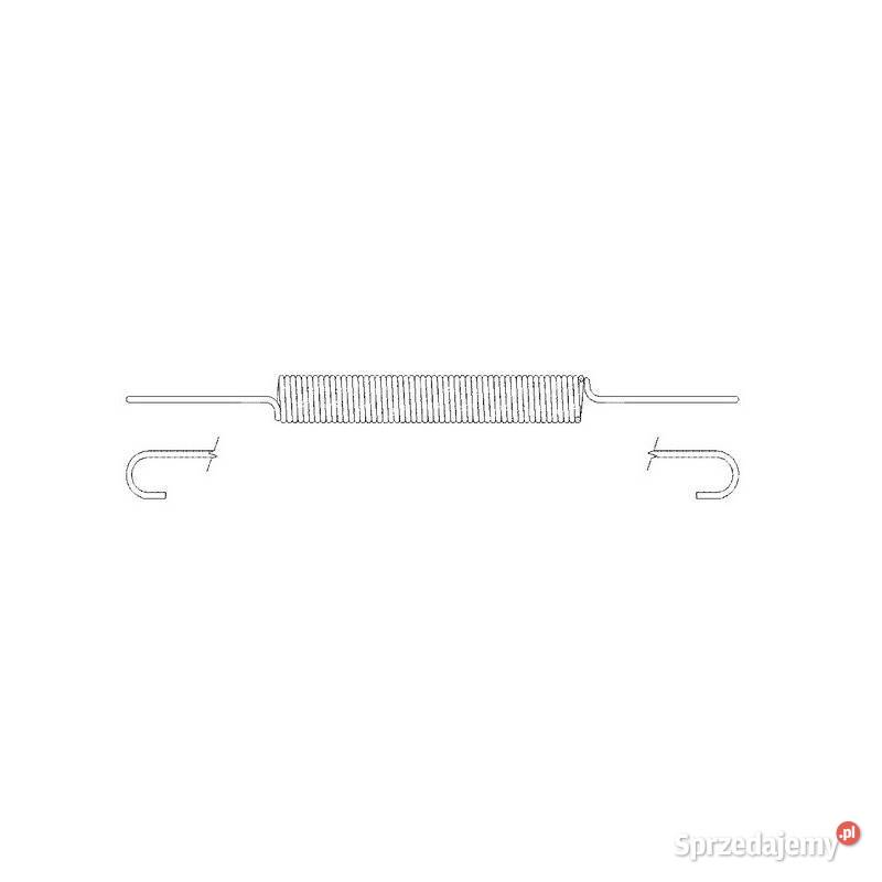Sprężyna dystansowa 500mm kat 2 88075 Kamionna