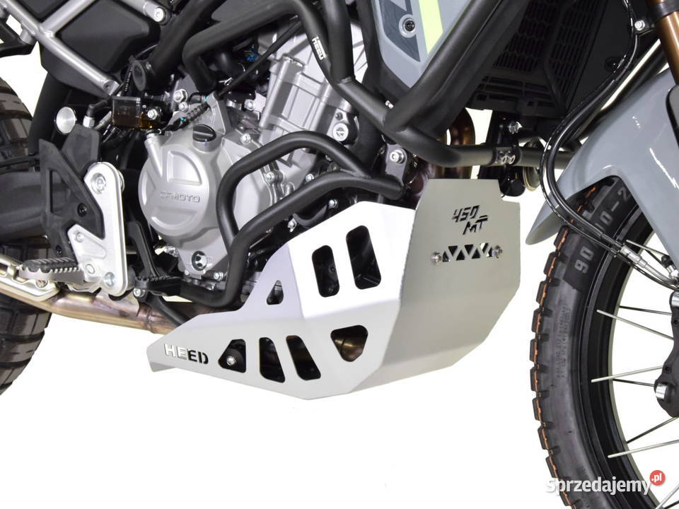 Osłona silnika do CFMOTO 450 MT stalowa srebrna Częstochowa