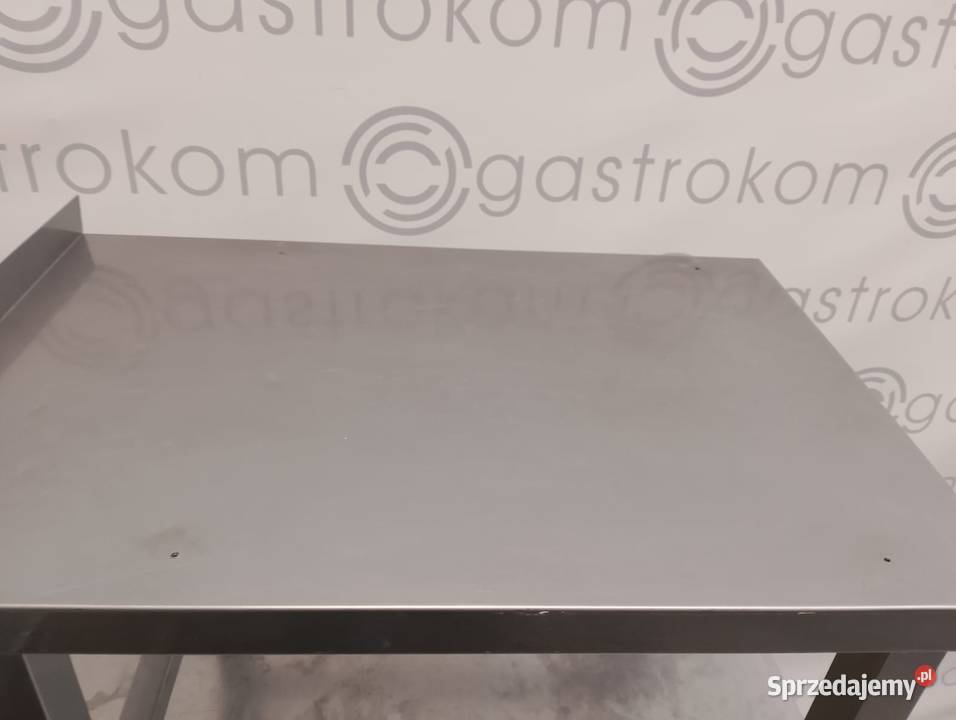 Stół ze stali nierdzewnej 47x70x50 z rantem dolnośląskie Wrocław