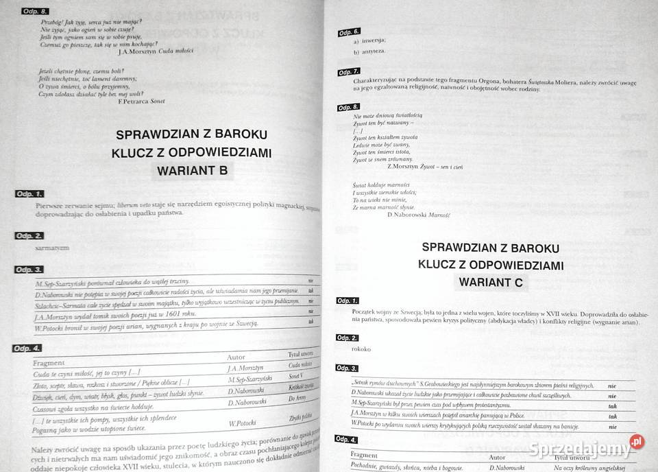 Vademecum maturzysty Język polski Barbara