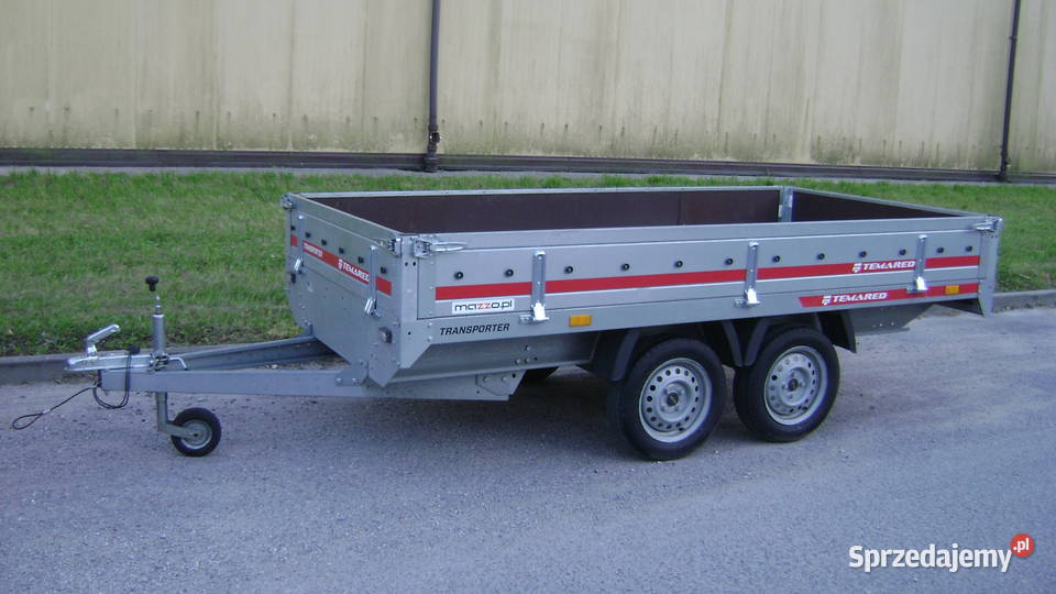 Przyczepka przyczepa dwuosiowa zarejestrowana