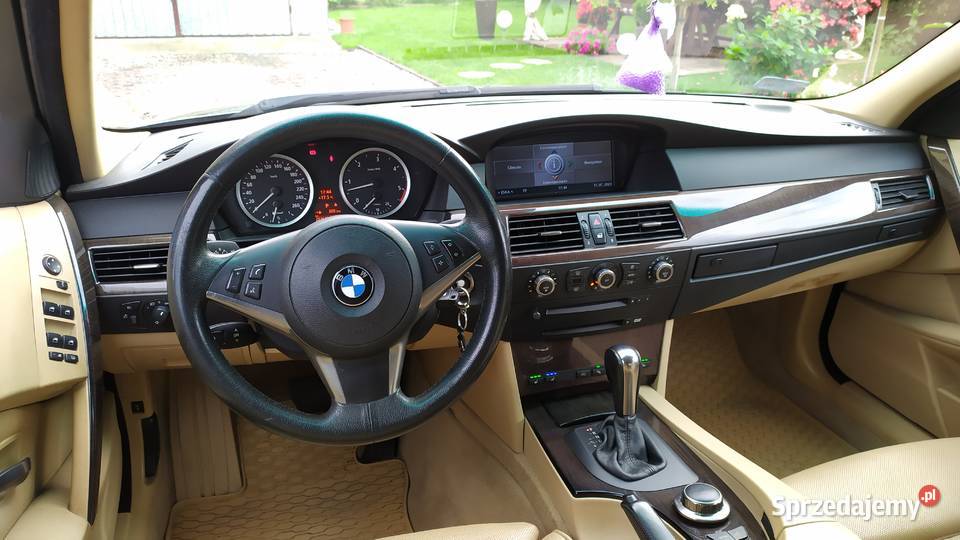 BMW E60 535D Zadbana Duża Moc Komforty Toruń