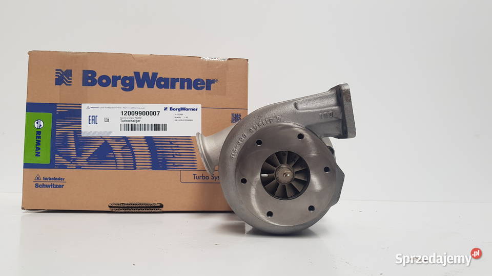Turbosprężarka BorgWarner KKK Reman 12009900007 Siedlce