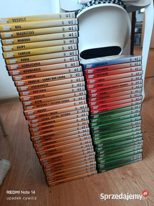 Dookoła świata płyty CD 65 sztuk Odtwarzacze CD i MD